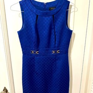Tahari by Arthur S. Levine Deep Blue sleeveless Dress size 4